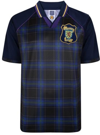 Score Draw Scotland 1996 Euro Championship Retro Shirt