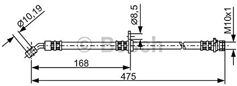 Bosch 1987481326 Brake Hose