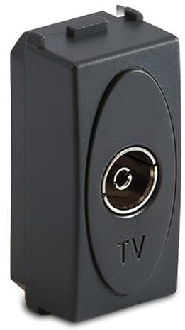 MODO PRESA TV 9,5MM PASS./FINALE GRIGIO (MASTER cod. 31255)