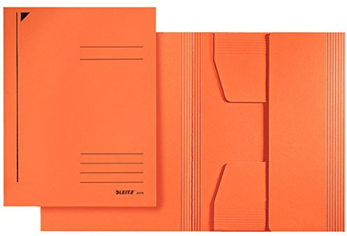 Leitz Jurismappe A4 430g/qm Karton (25er Packung, orange)