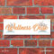 WERBEPUNKT. Schild Wellness Oase Relaxen Entspannen Deko Geschenk Geburtstag - 30x10 cm