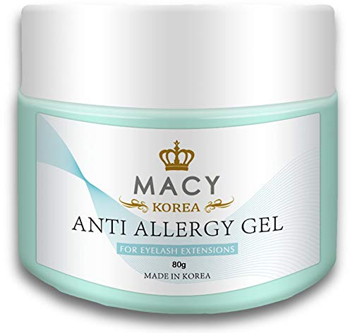 MACY Anti-Allergie Gel für Wimpernverlängerung | neutralisiert die Dämpfe von Wimpernklebern während der Anwendung | [80g]