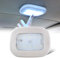 Teguangmei Luci per Tettuccio Auto LED Plafoniera per Auto Senza Fili USB Ricaricabile Interruttore A Pulsante Con Magnete Generale per Interni Universali (Luce Bianca)