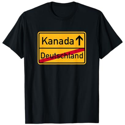 Kanada Straßenschild T-Shirt