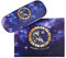 VON LILIENFELD Brillenetui Sternzeichen Wassermann Motiv Etui Brille Mikrofaser Brillenputztuch Brillenbox Stabiles Hardcase Set mit Stoff bezogen
