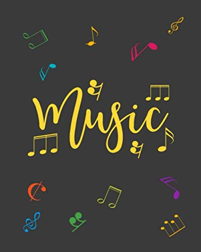 Blank Sheet Music Notebook: Music Manuscript Paper / White Marble Blank Sheet Music / Notebook for Musicians / Staff Paper / Composition Books Gifts * Large * 12 Stave * 100 pages