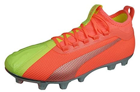 PUMA ONE 20.2 OSG Men's Leather Football Boots Hard Ground-Yellow-7