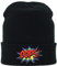 EXPRESS-STICKEREI Lustige Strickmütze - Warme Wintermütze mit Spruch OOPS Comic - Beanie für Damen und Herren - Unisex Wollmütze - Haube mit Spruch