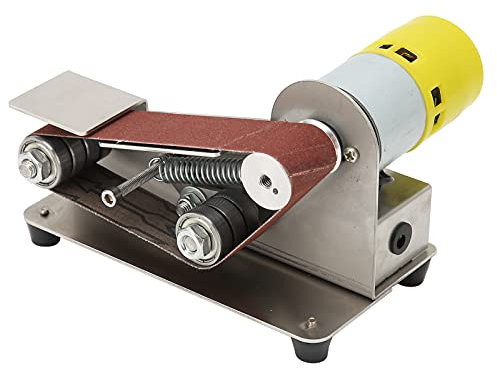 Bandschleifer, Mini Bandschleifer AC110-240V Elektrische DIY Bandpolierschleifmaschine Handbandschärfer Schleifer(895 (200W))