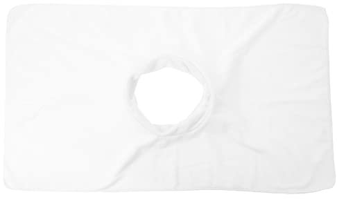 Lurrose White Bed Sheet White Sheet Massage Cradle Covers Headrest Pillow Cushion Spa for Massage Tables Chairs Beauty Spa Salon Bed 40x70cm White White Bed Sheet White Sheet