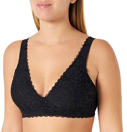 CALIDA Natural Comfort Lace Spitzen-BH Damen schwarz 85C