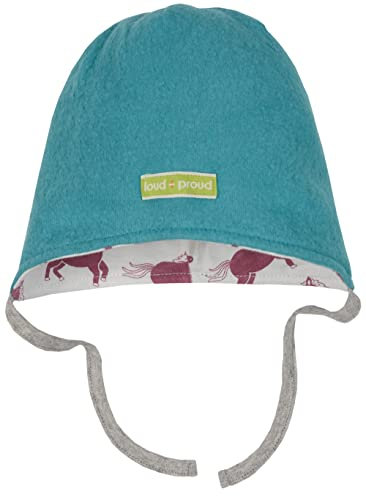 loud + proud Mütze Fleece, GOTS Zertifiziert