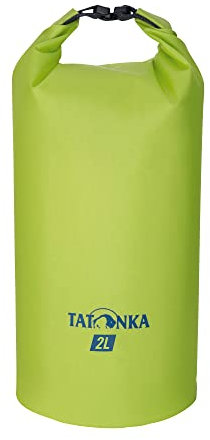 Tatonka WP Stuffbag Light 2L - Leichter, wasserdichter Packbeutel mit Rollverschluss und 2 Liter Volumen (Lime)