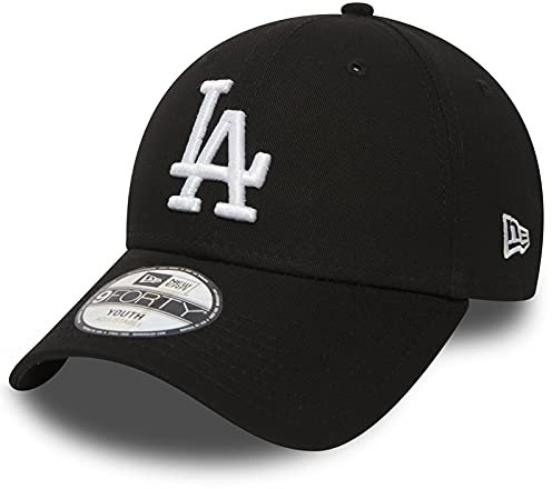 New Era Kinder 9Forty Cap MLB Los Angeles Dodgers #4150 - Youth, LA Schwarz, 6-12 Jahre