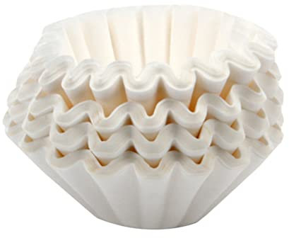 DOITOOL 500pezzi Filti Per Caffè in Carta Da Filtro Per Caffè Commerciale Americano Bianchi Di Buona Fattura e Inodore Realizzati in Carta Per Garantire Un Flusso Uniforme Del Attraverso f