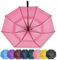 ZOMAKE Regenschirm Gross Sturmfest XL - Golfschirm Groß Windfest 62inch - Familienregenschirm Groß Sturmfest Mit Tragegurt(Rosa)