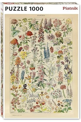 Piatnik 1000 Teile Puzzle Millot - Fleurs