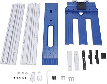 Cutting Tools, Aluminum Alloy Circular Saw Guide Rail with Large Cutting Range 0-65cm, Precise Scale, Cutting, Locking Design for Carpenter
