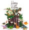 FELHPSP 25 PCS Dinosaur Cake Toppers With Dinosaur Eggs,Dinosaur&Palm Trees Birthday Toppers,Dinosaur Cake Decorations,Dinosaurs Figures Toys for Birthday Dino Theme Party Baby Shower