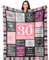 Yesbird 30 Geburtstag Frauen, 30 Geburtstag Deko, 30. Geburtstag Frauen, Geschenke zum 30 Geburtstag Frau, Geschenk 30. Geburtstag Frau Decke 200x150CM