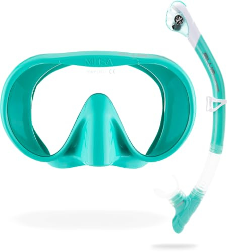 CRESSI Musa & Scilla Almond- Mask & Snorkel Kits, Roségold, Einheitsgröße, Erwachsene