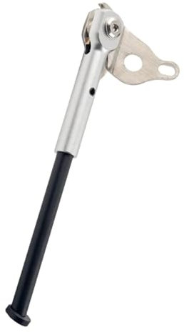 ALUOER Trípode de Bicicleta Plegable CNC Ligero de 110 g con Laterales Redondos for Aluminio de 14 Pulgadas for B//r//o//m//p//t//o//n(Silver)