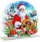 LYEAA Double Sided Nutcracker Diamond Painting Napkin Holder for Festive Decor Paints