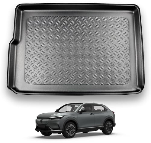 NOMAD Boot Liner Mat for Honda e:Ny1 2023+ | [Adjustable boot floor in raised position], Tailored PE Car Boot Protector Tray, Waterproof Raised Edge Trunk Mat