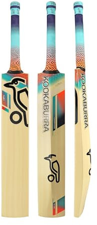 Kookaburra Unisex Jugend Aura 10.1 Cricket Bat-Size 5 Junior Cricketschläger, rosa/blau, 5