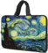 icolor 12~12.6 Zoll Laptoptasche Schutzhülle,15~15.6 Zoll Neopren Laptop Tasche Tablette Halter Notizbuch Tasche Handtasche Laptop Hülle (Sternennacht, für 15~15.6 Zoll)