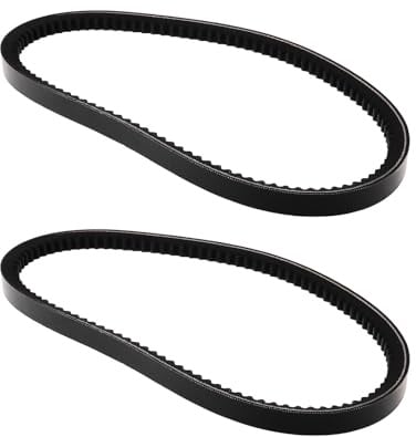 Create idea 2 Stück Antriebsriemen für Mischer, Zahnriemen, AX23,5, Innenlänge 600 mm, Breite 13 mm, kompatibel mit Belle MiniMix Zementmischer 140/150 Pre1999