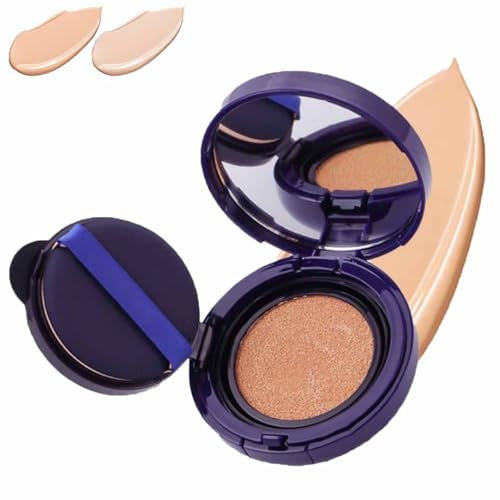Evanesce Soft Matte Cream Concealer – Volle Deckkraft, wasserfeste Foundation, volle Deckkraft, feuchtigkeitsspendender, langanhaltender Concealer für alle Hauttypen (Natural)