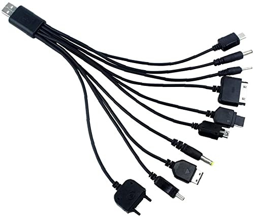 generisch 10 in 1 Universal-USB-Ladekabel Multifunktions-Ladekabel für Kamera Schönes Design