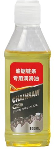 3 Stück Kettensägenöl für Akku Kettensäge, 3x100ml Schmiermittel für Motorsägen, Kettensägenschmieröl, Kettenöl Sägekettenöl, Rostfrei Sägekettenhaftöl für Kettensägen Führungsschienen Sägeketten