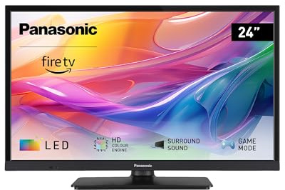 Panasonic TV-24S50AEZC, 24 pollici televisore TV LED HD TV, Fire TV | HD Colour Engine, HDR, Alexa Voice Control, Game Mode, Media Player, Per un'Esperienza Visiva Ottimale
