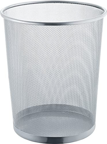 Helit The Circle Network H2518500 Papierkorb 15 l (Ø x H) 265 mm x 280 mm Metall Silber 1 St.