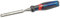 Draper 24404 Expert Bevel Edge Wood Chisel, Soft Grip with 'Pound Thru' End Cap, 13mm, 34.5cm x 4.8cm x 3.1cm, Blue