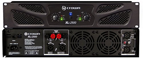 Crown XLI2500 – XLI 2500 Phase Power 500 Watts, 8 Ohm