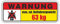folien-zentrum - Warnung Max. Beifahrergewicht 13,5x5cm - hochwertiger Aufkleber Auto Tuning - OEM & JDM Autosticker - Lustige Sprüche für Auto - Sticker - Autoaufkleber - Made in Germany 119