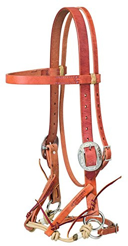 Weaver Leather Justin Dunn Gebisslose Trense Russet