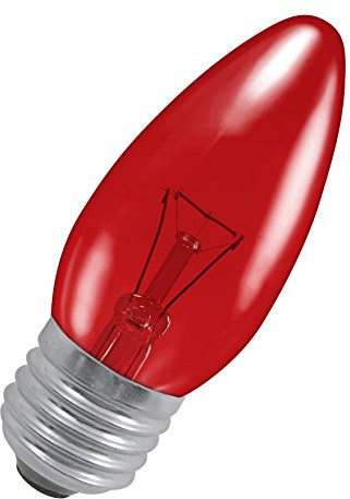 Crompton 3x 40w Fireglow Candle 35mm BC (B22) / SES (E14) / ES (E27) / SES / (E14) [Energy class E] (ES (E27) - Edison Screw)