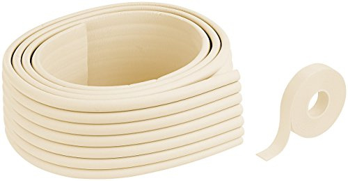 infactory Eckenschutz Schaumstoff: Universal-Schaumstoff-Kantenschutz, 8 cm x 2 m, zuschneidbar, beige (Kantenschutze Babys, Möbelschutzecken, Baby Sicherungen)