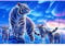 WACYDSD Puzzle 1000 Teile Weißer Tiger Classic Puzzle DIY Kit Holzspielzeug Unique Gift Home Decor