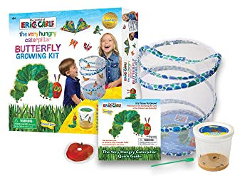 The Very Hungry Caterpillar™ Butterfly Growing Kit with 3-5 Caterpillars Age 4+