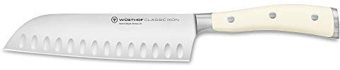 Wüsthof Classic Ikon Crème 7 Inch Hollow Edge Santoku Knife