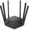 Mercusys Routeur WiFi AC1900Mbps , Routeur WiFi Bi-Bande , 3 ports RJ45 Gigabit , 6 antennes, Connexion intelligente, Contrôle parental, Mode point d'accès, MR50G