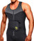 SEXYWG Vêtements Ceinture De Sudation Homme Minceur Débardeur Sauna Gilet Fitness Abdominale Gaine Sport Ventre Plat T Shirt Neoprene Veste Noir - XXXL