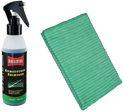 Jagdaktiv BALLISTOL Kunststoff-Reiniger 150ml inkl. Microfasertuch