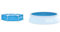 Intex Frame Pool Set Rondo Ø 244 x 51 cm, 28205NP & Solar Cover Pool - Solarabdeckplane - Ø 244 cm - Für Easy Set Pool