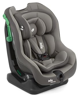 Joie steadi™ R129 seggiolino auto i-Size, contro e nel senso di marcia, 4 posizioni di reclinazione, protezione dagli impatti laterali – dalla nascita ai 4 anni (0–18 kg), cobblestone